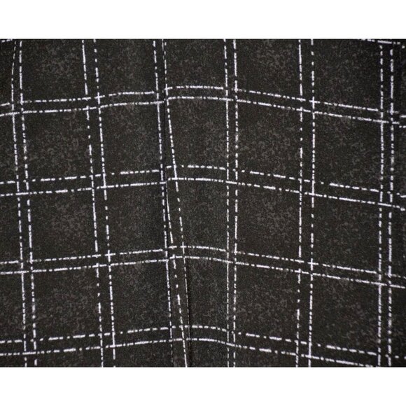 Torrid Wide Leg Women's Black Purple Plaid Windowpane Career Pants Plus Size 28 - Picture 3 of 7